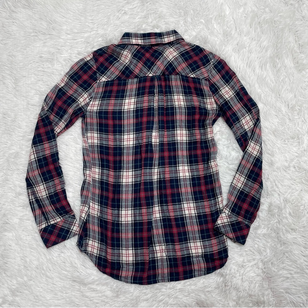 Rails Hunter Plaid Button Down Flannel Shirt Wome… - image 2